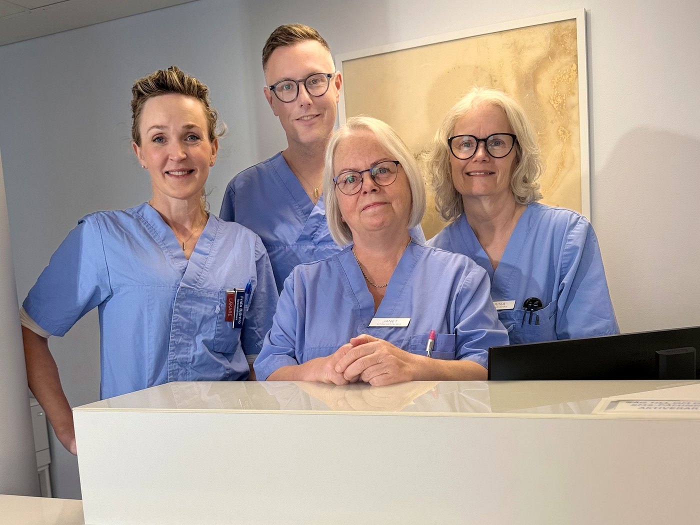 Personalen på Kirurgiskt Hudcenter